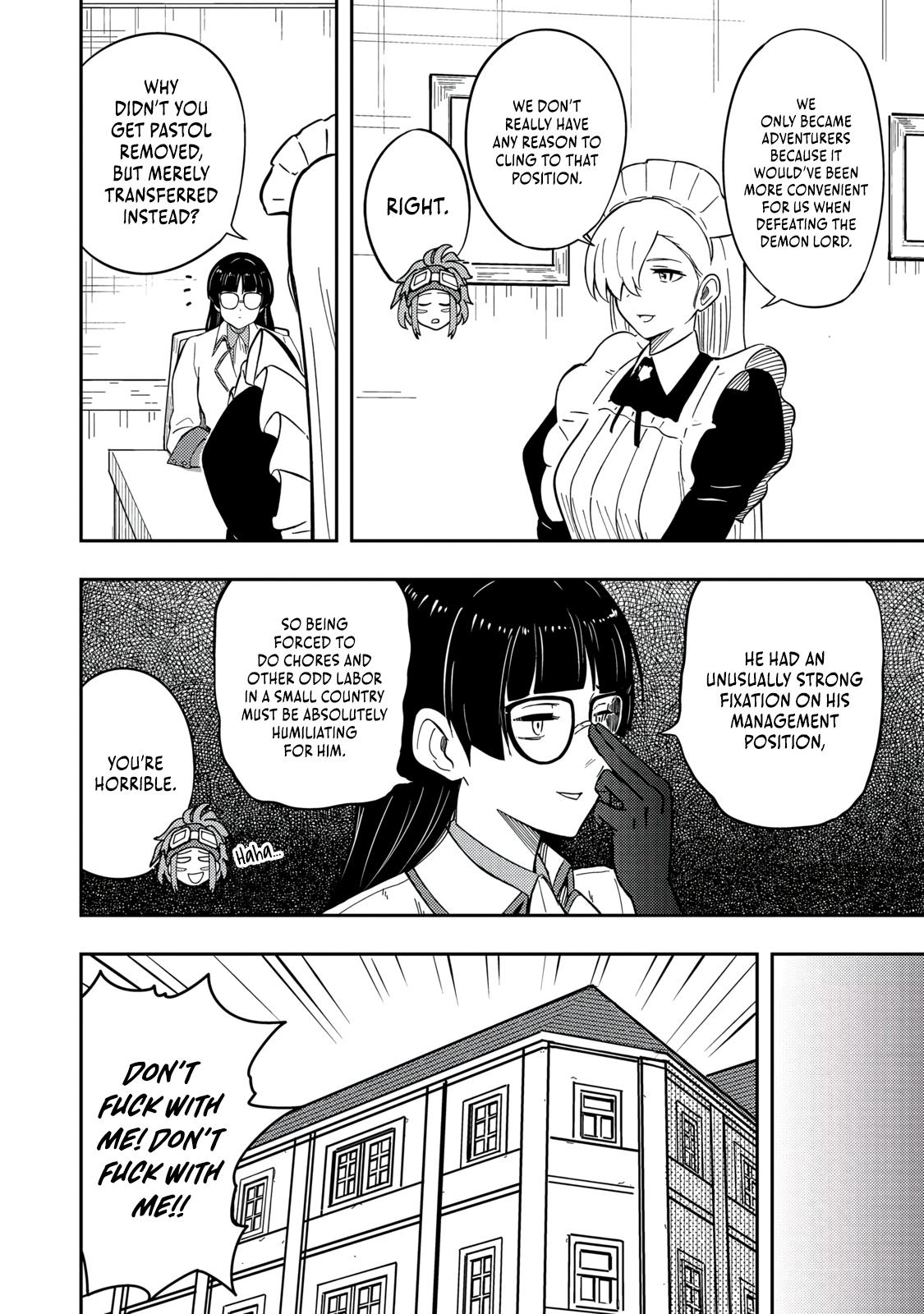 Outo One Operation Golem Master. Masaka no Tsuihou!? Jiyuu no Mi ni Natta node Deshi no Bijin Yuusha-tachi to Issho ni Saikyou Golem Tsukurimasu. Modottekoi to Iwaretemo Mou Shiran! @comic Chap 16 - Next Chap 17