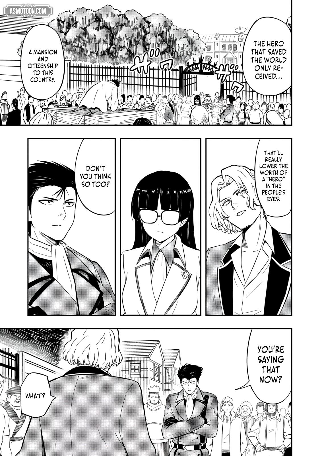 Outo One Operation Golem Master. Masaka no Tsuihou!? Jiyuu no Mi ni Natta node Deshi no Bijin Yuusha-tachi to Issho ni Saikyou Golem Tsukurimasu. Modottekoi to Iwaretemo Mou Shiran! @comic Chap 16 - Next Chap 17