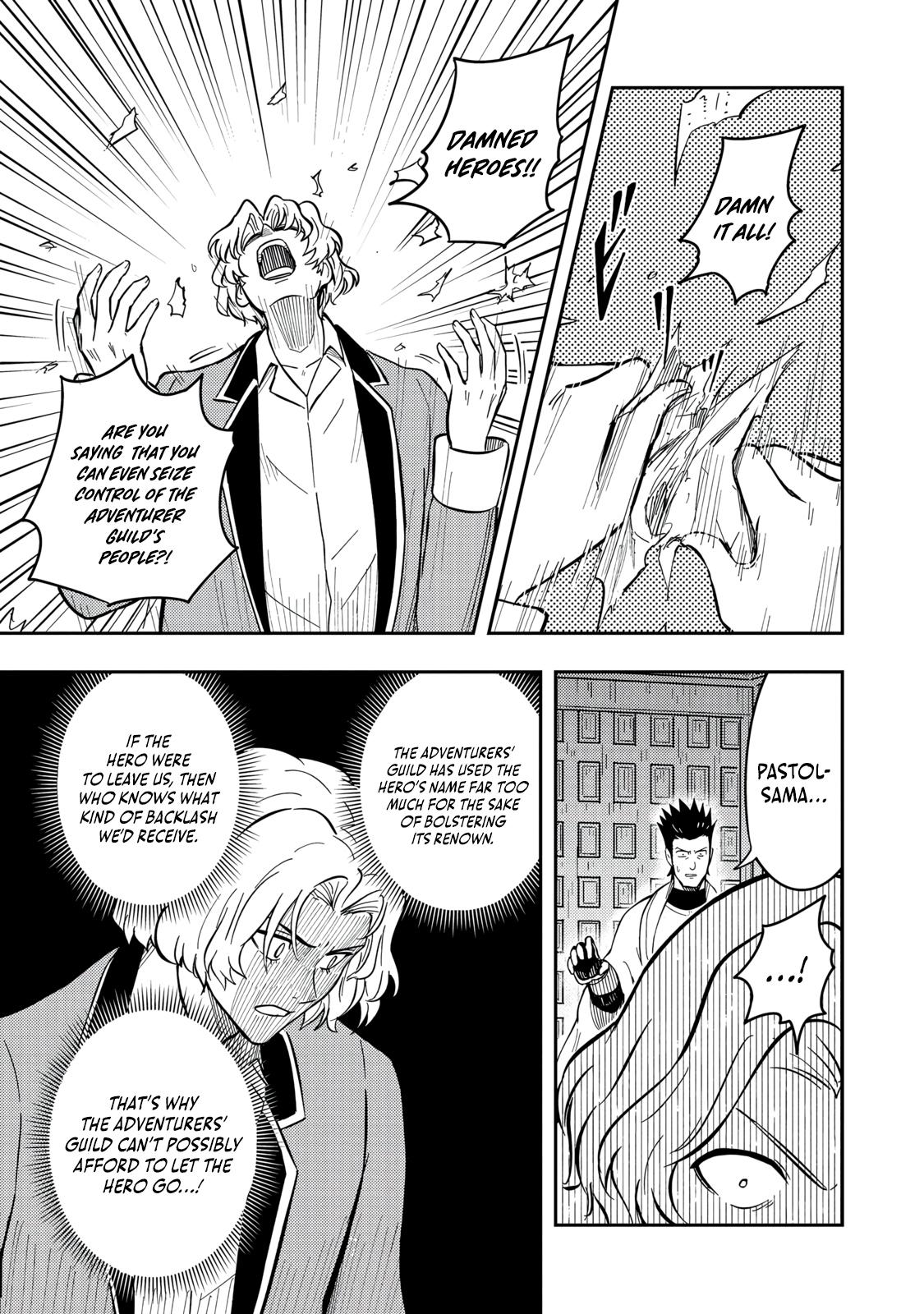 Outo One Operation Golem Master. Masaka no Tsuihou!? Jiyuu no Mi ni Natta node Deshi no Bijin Yuusha-tachi to Issho ni Saikyou Golem Tsukurimasu. Modottekoi to Iwaretemo Mou Shiran! @comic Chap 16 - Next Chap 17