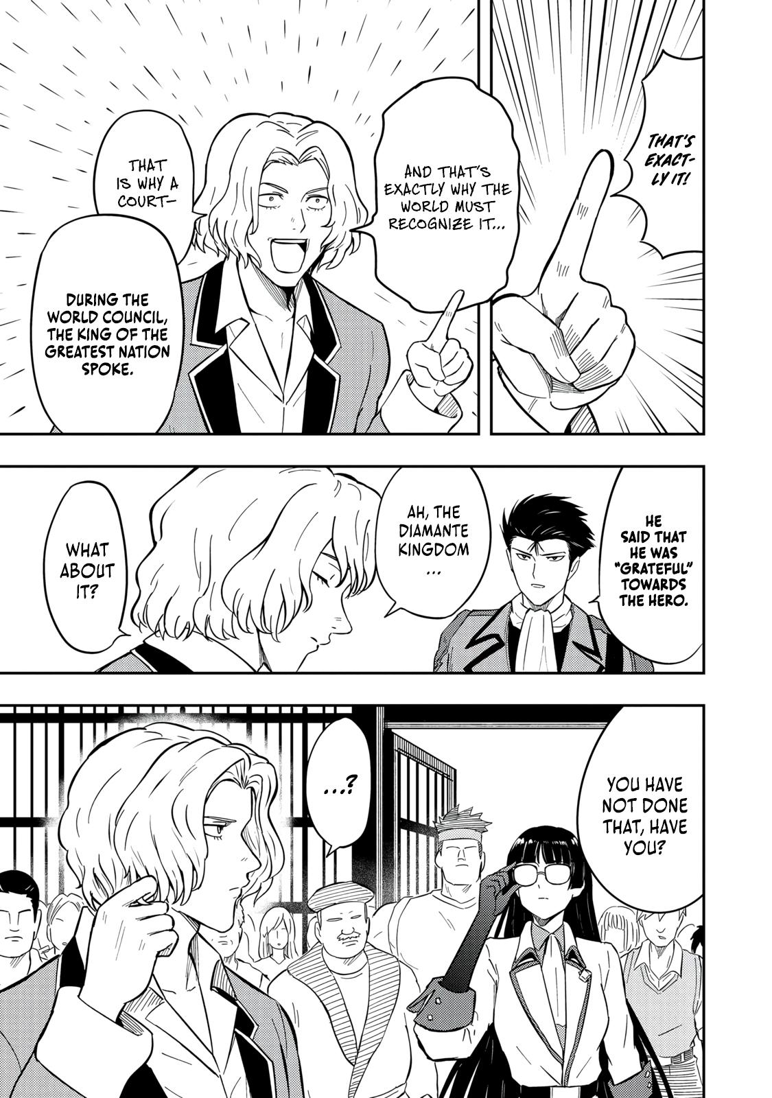 Outo One Operation Golem Master. Masaka no Tsuihou!? Jiyuu no Mi ni Natta node Deshi no Bijin Yuusha-tachi to Issho ni Saikyou Golem Tsukurimasu. Modottekoi to Iwaretemo Mou Shiran! @comic Chap 16 - Next Chap 17