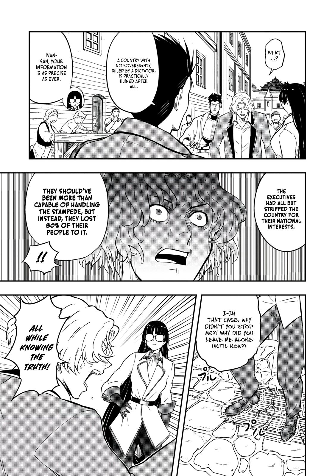 Outo One Operation Golem Master. Masaka no Tsuihou!? Jiyuu no Mi ni Natta node Deshi no Bijin Yuusha-tachi to Issho ni Saikyou Golem Tsukurimasu. Modottekoi to Iwaretemo Mou Shiran! @comic Chap 16 - Next Chap 17
