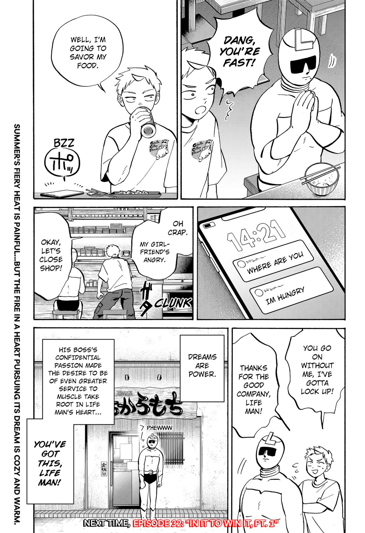 Seikatsu Man Chap 31 - Next Chap 32