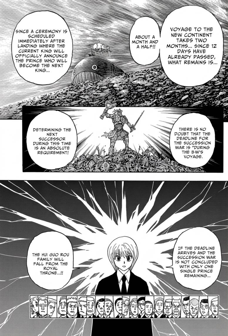 Hunter x Hunter Chap 411 - Next Chap 412