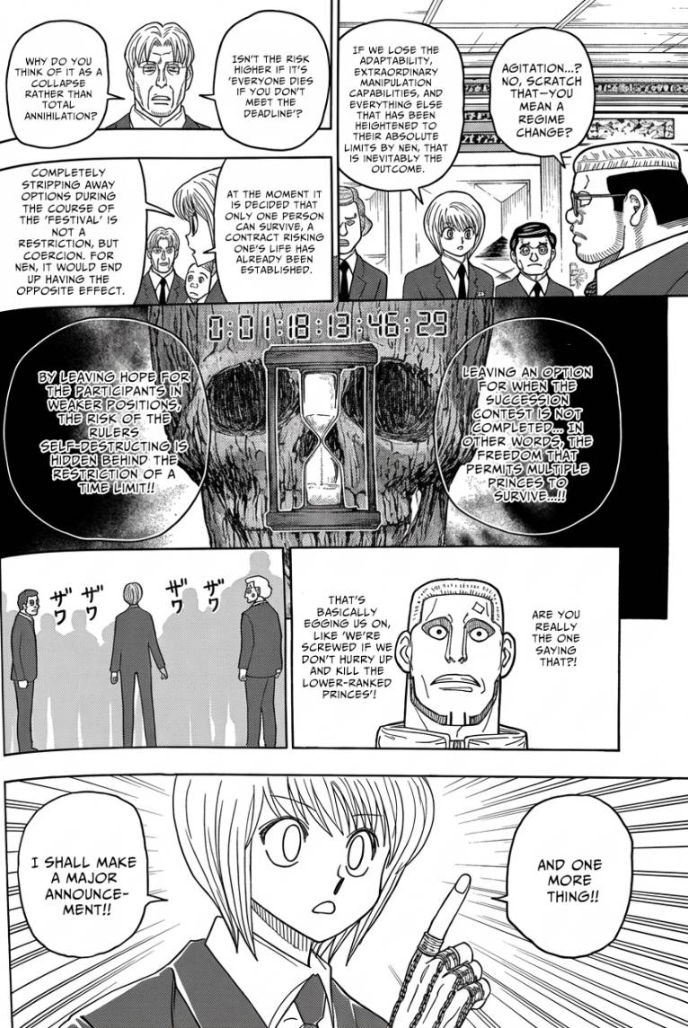 Hunter x Hunter Chap 411 - Next Chap 412