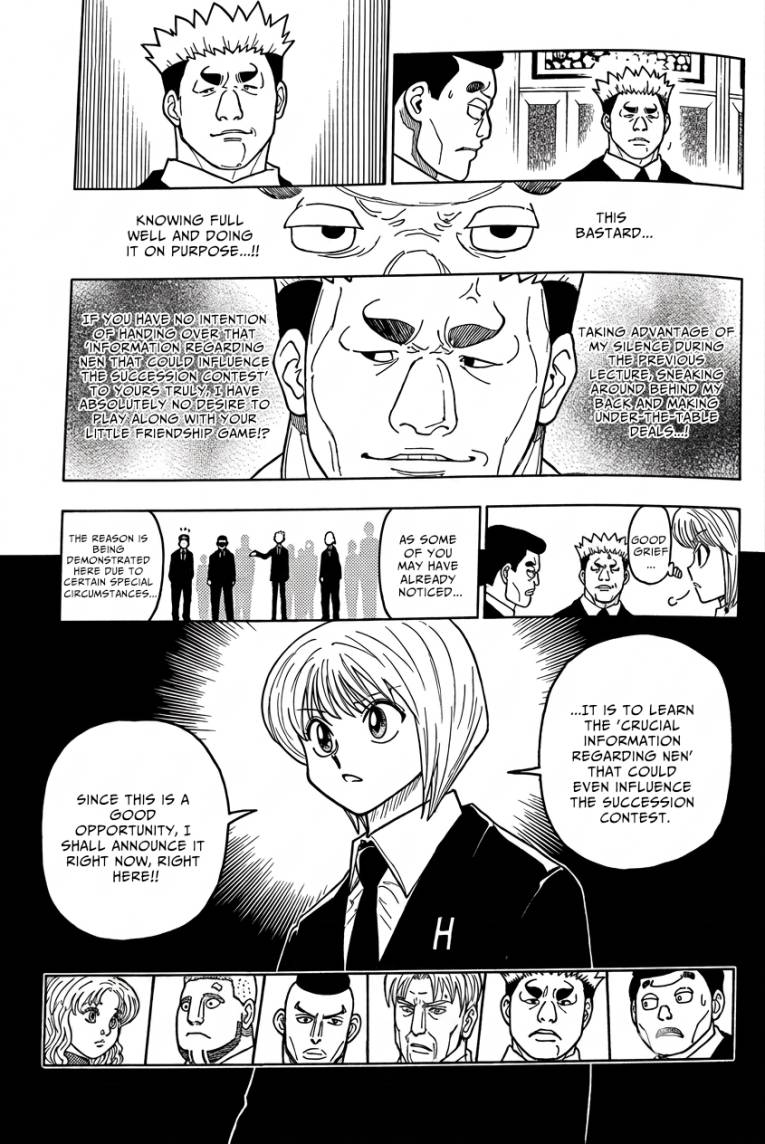 Hunter x Hunter Chap 411 - Next Chap 412