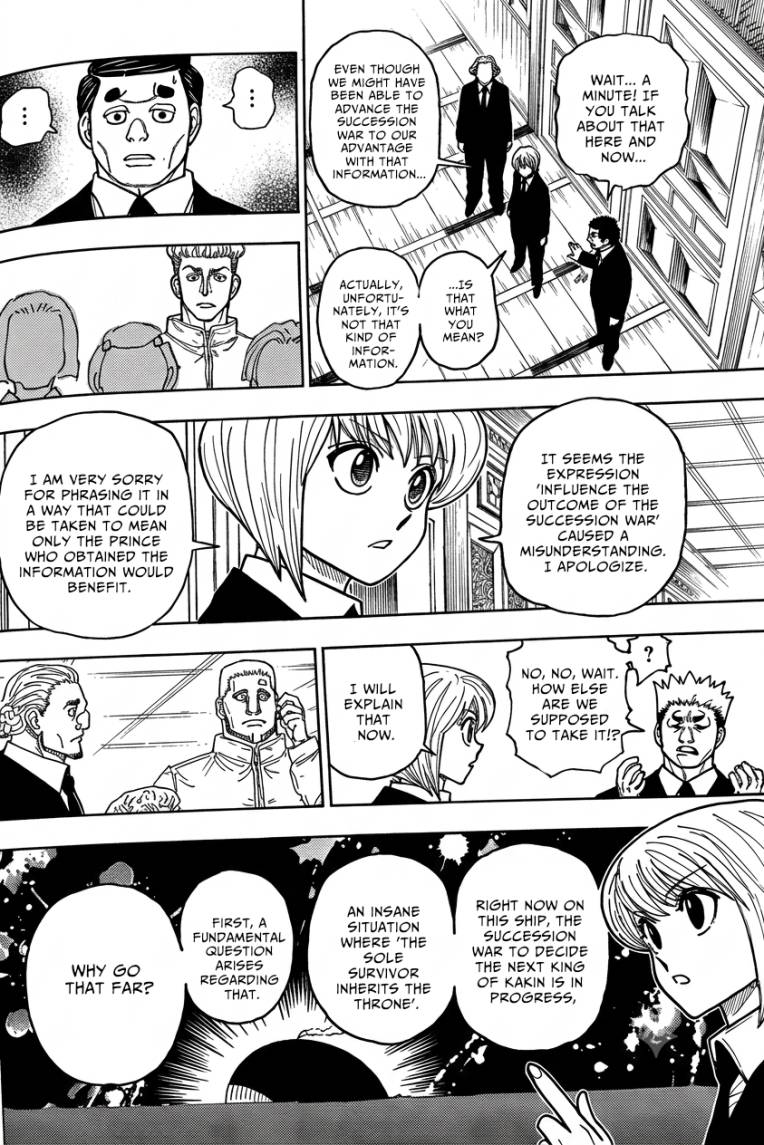 Hunter x Hunter Chap 411 - Next Chap 412