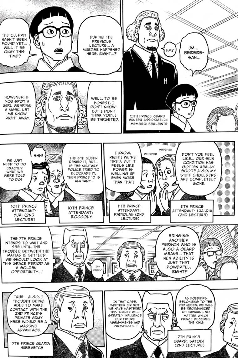 Hunter x Hunter Chap 411 - Next Chap 412