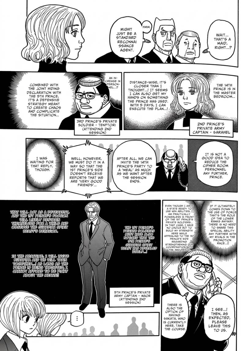 Hunter x Hunter Chap 411 - Next Chap 412