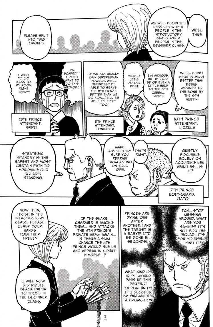 Hunter x Hunter Chap 411 - Next Chap 412