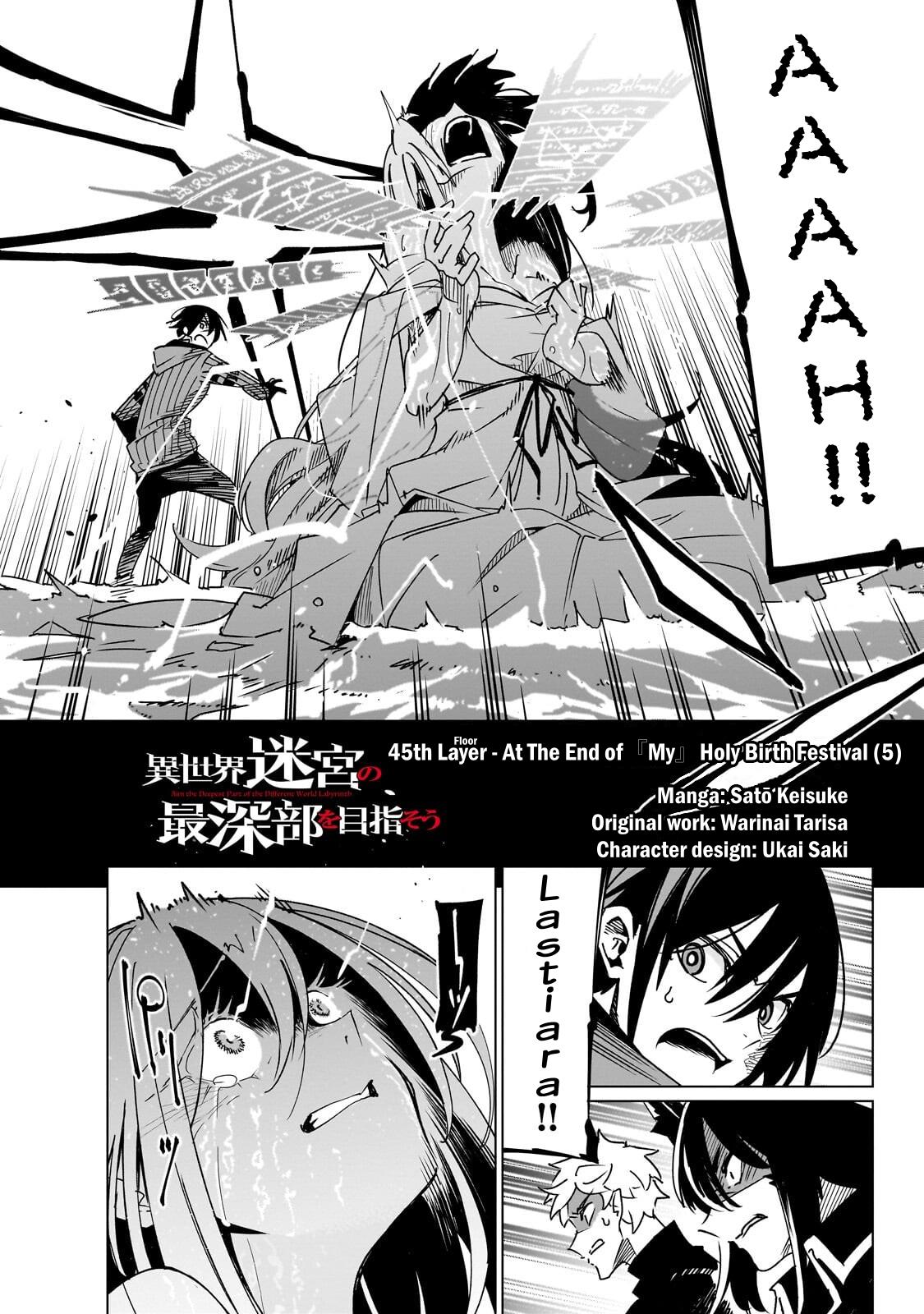 Isekai Meikyuu no Saishinbu o Mezasou Chap 45 - Next Chap 46