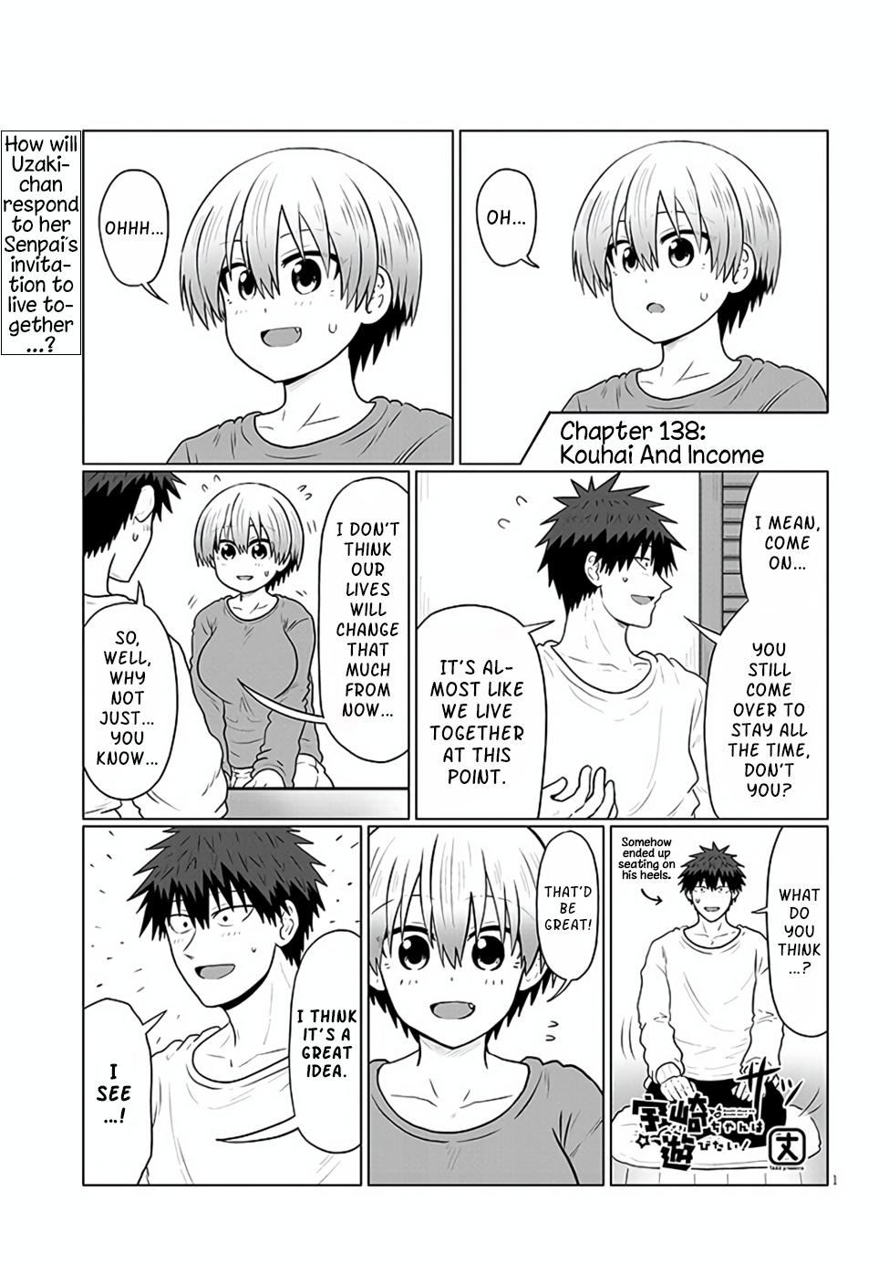 Uzaki-chan wa Asobitai! Chap 138 - Next Chap 139