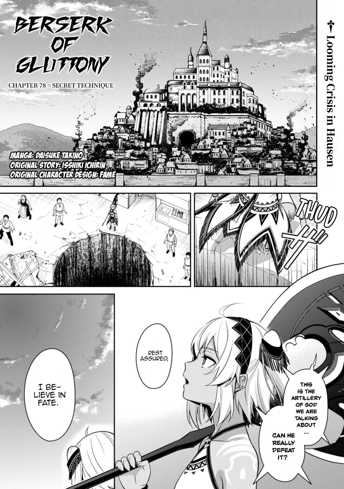 Berserk of Gluttony Chap 78 - Next Chap 79