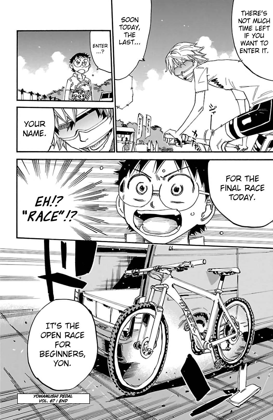 Yowamushi Pedal Chap 578 - Next Chap 579