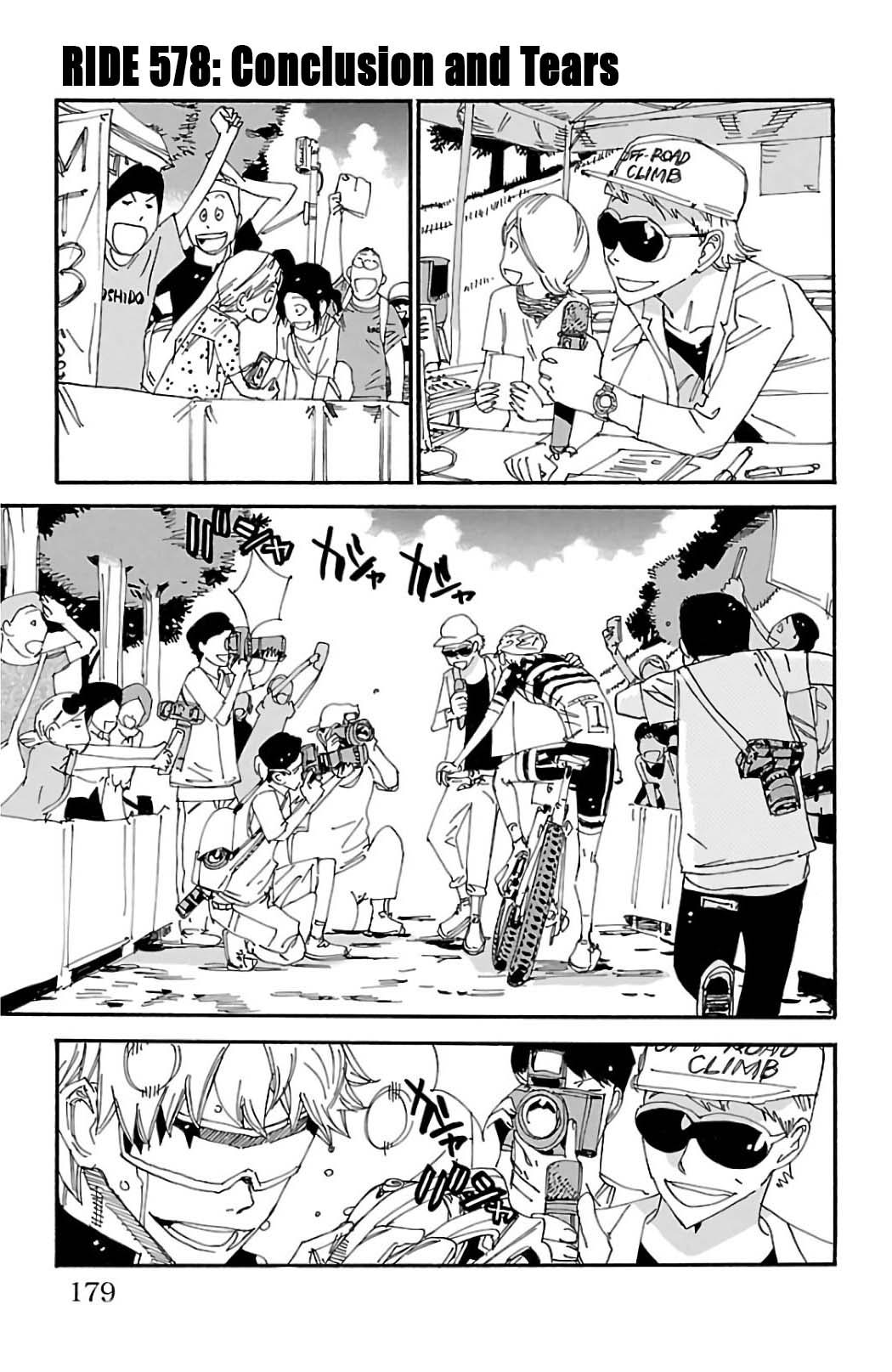 Yowamushi Pedal Chap 578 - Next Chap 579
