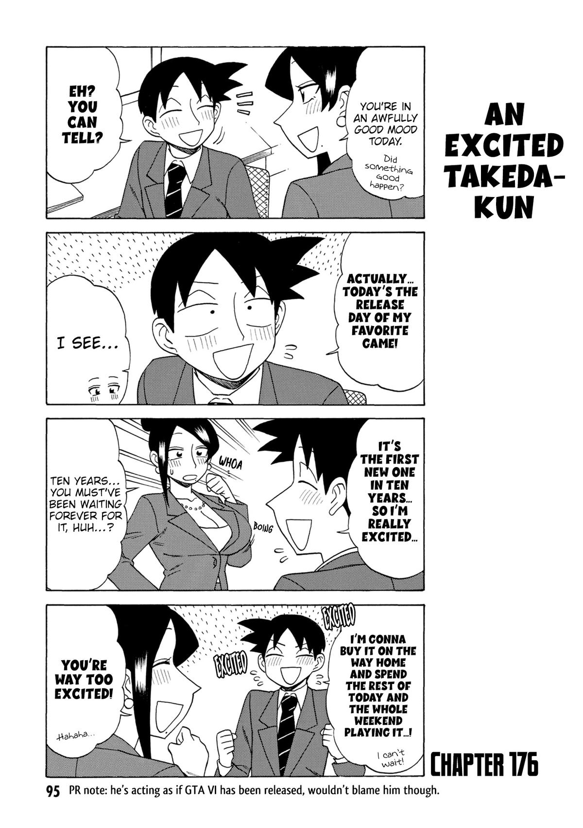 Bijin Onna Joushi Takizawa-san Chap 176 - Next Chap 177