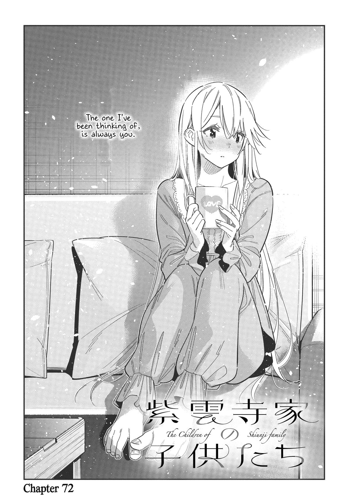 Shiunji-ke no Kodomotachi Chap 72 - Next Chap 73