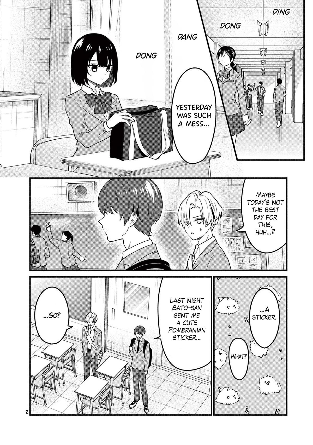 Shiotaiou no Satou-san ga Ore ni dake Amai Chap 83 - Next Chap 84