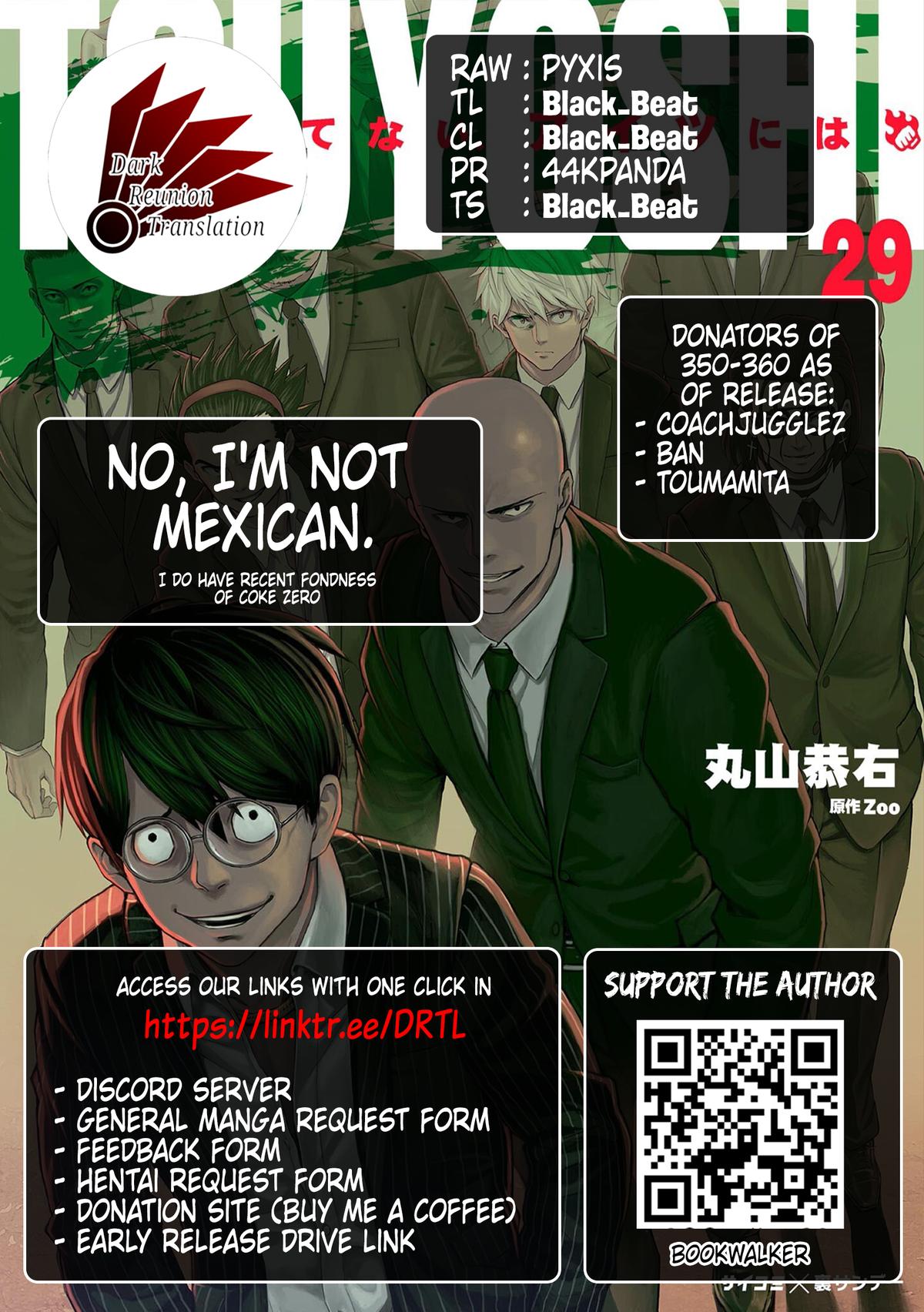 Tsuyoshi: Daremo Katenai, Aitsu ni wa Chap 358 - Next Chap 359