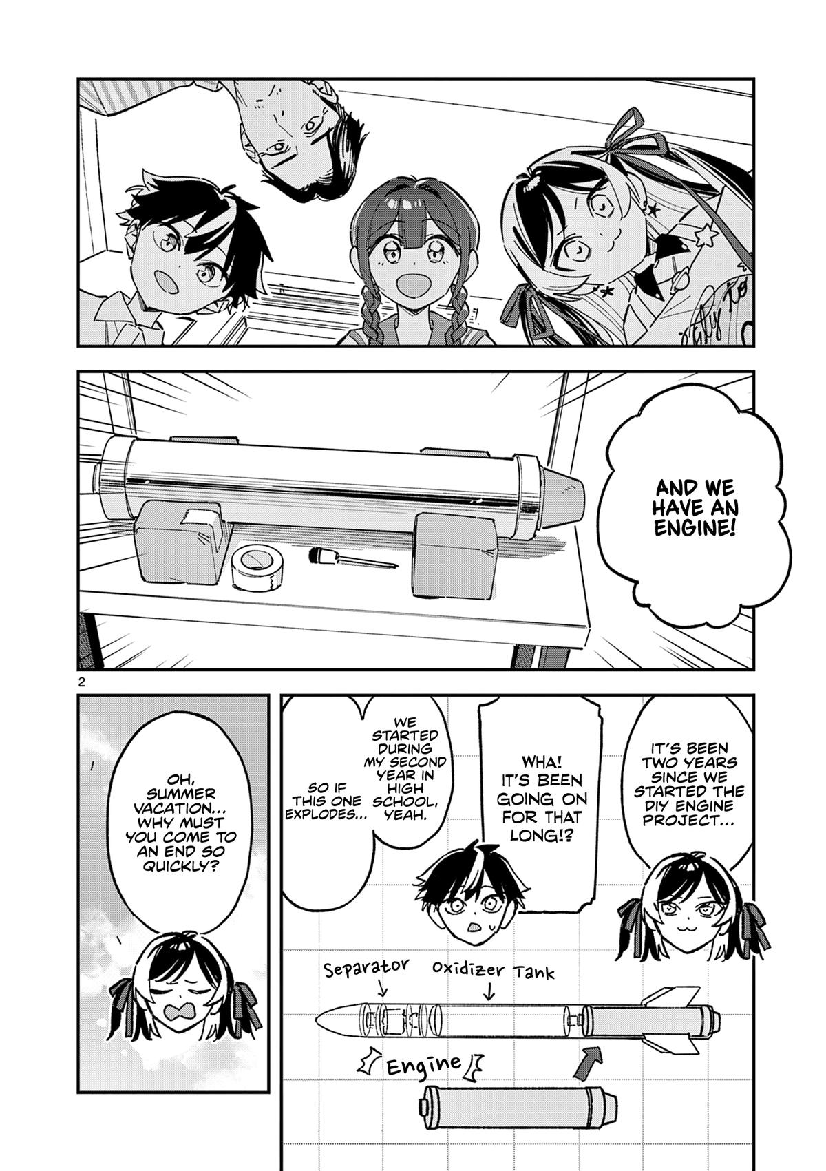 Houkago, Bokura wa Uchuu ni Madou Chap 53 - Next Chap 54