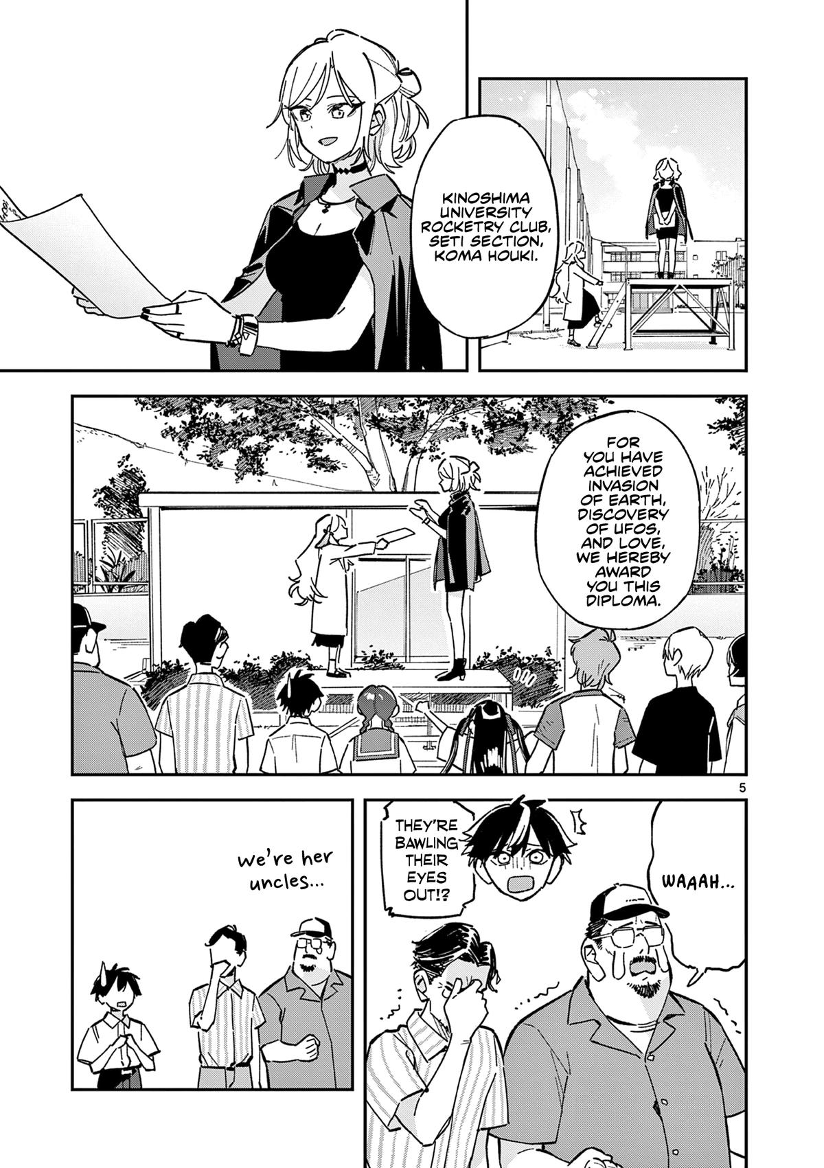 Houkago, Bokura wa Uchuu ni Madou Chap 53 - Next Chap 54