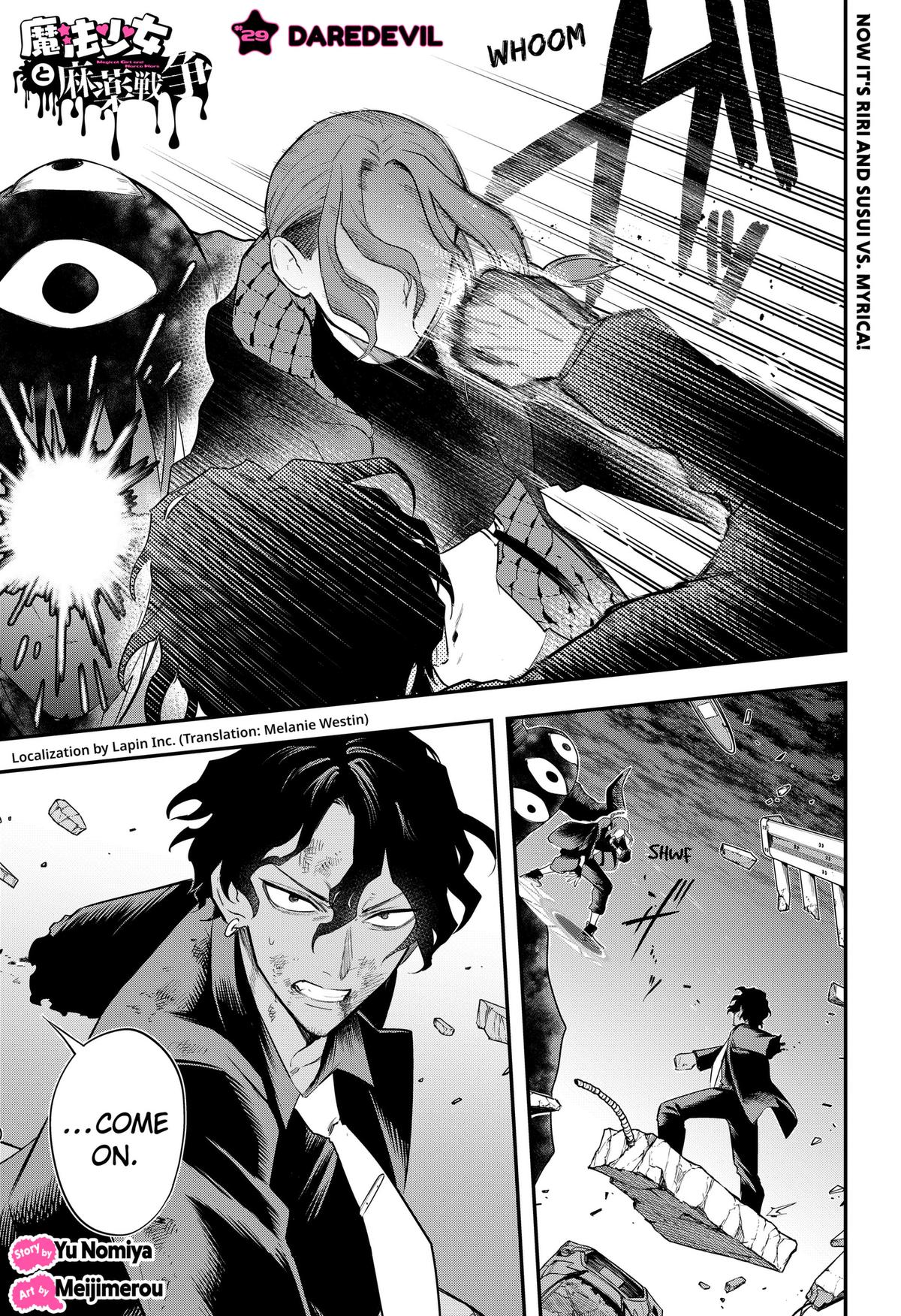 Magical Girl and Narco Wars Chap 29 - Next Chap 30
