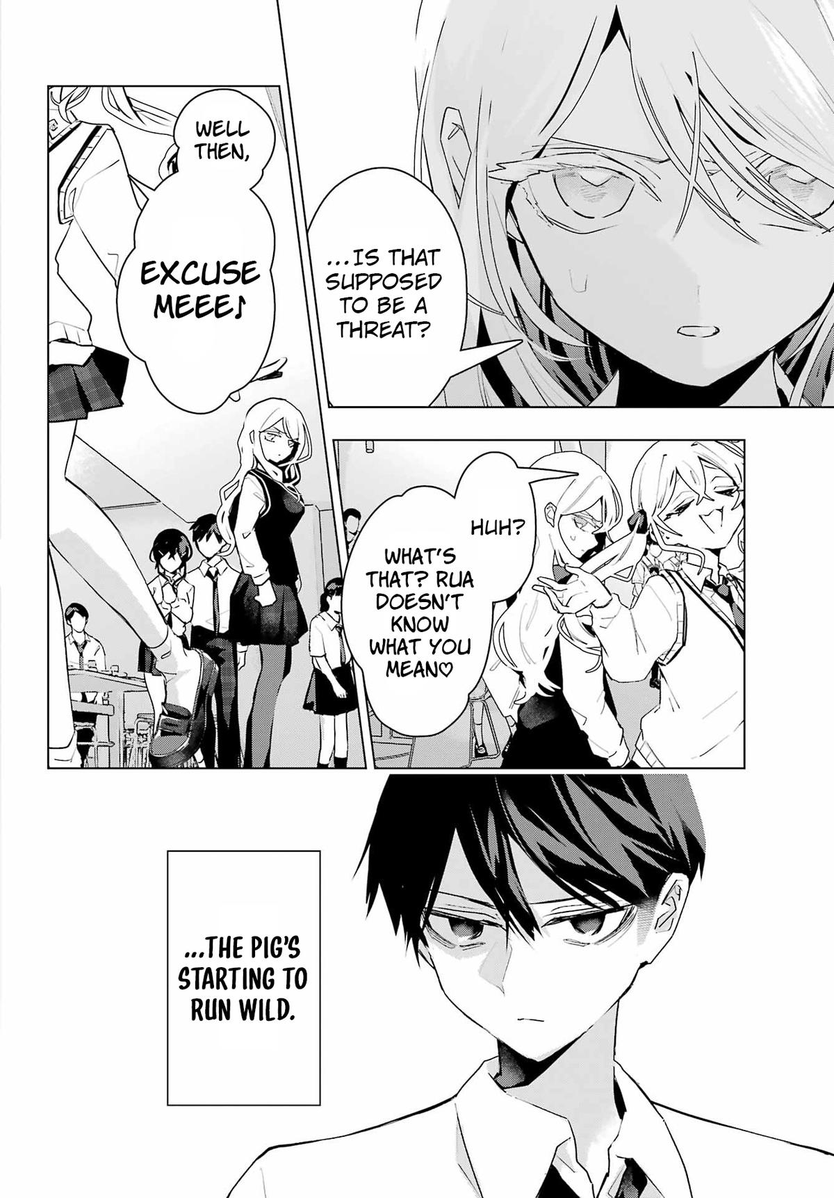 Anta to Osananajimi tte dake demo Iya nanoni! Zekkou kara Hajimaru S-kyuu Bishoujo to no Gakuen Nariagari Seikatsu Chap 14 - Next Chap 15