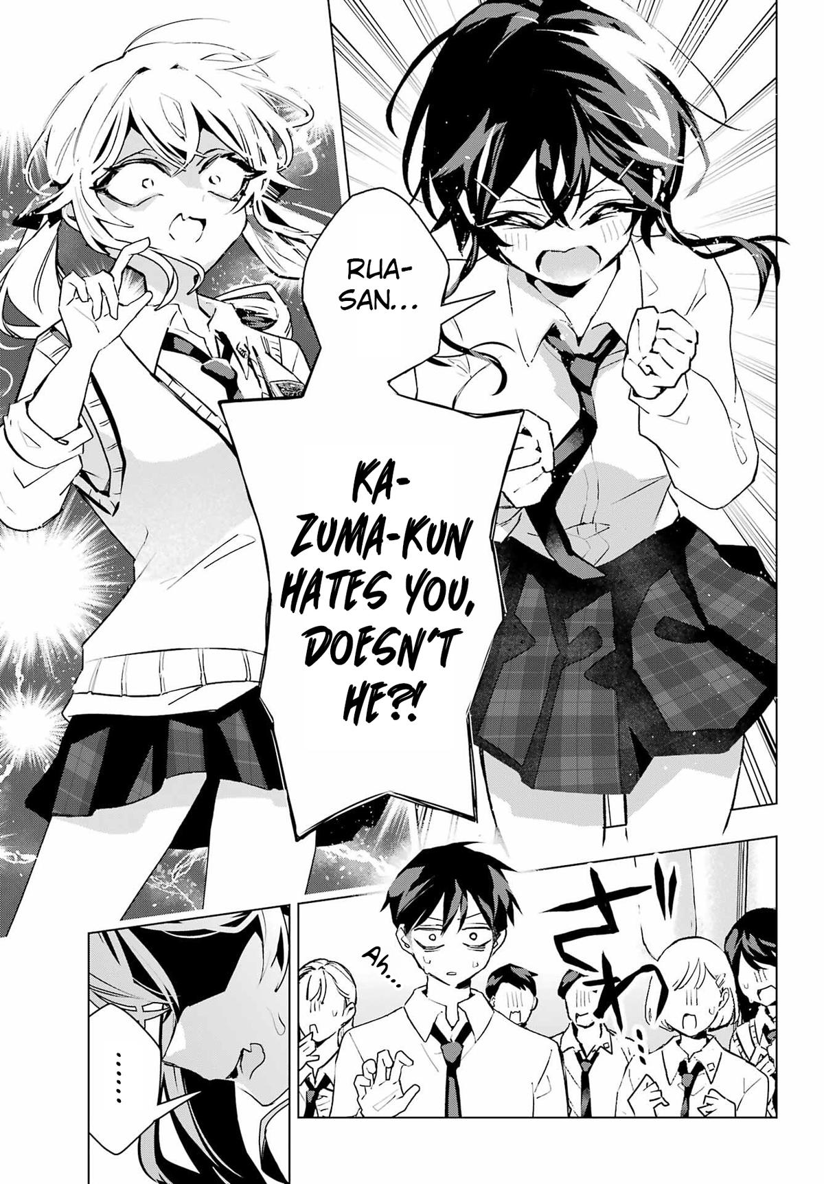 Anta to Osananajimi tte dake demo Iya nanoni! Zekkou kara Hajimaru S-kyuu Bishoujo to no Gakuen Nariagari Seikatsu Chap 14 - Next Chap 15