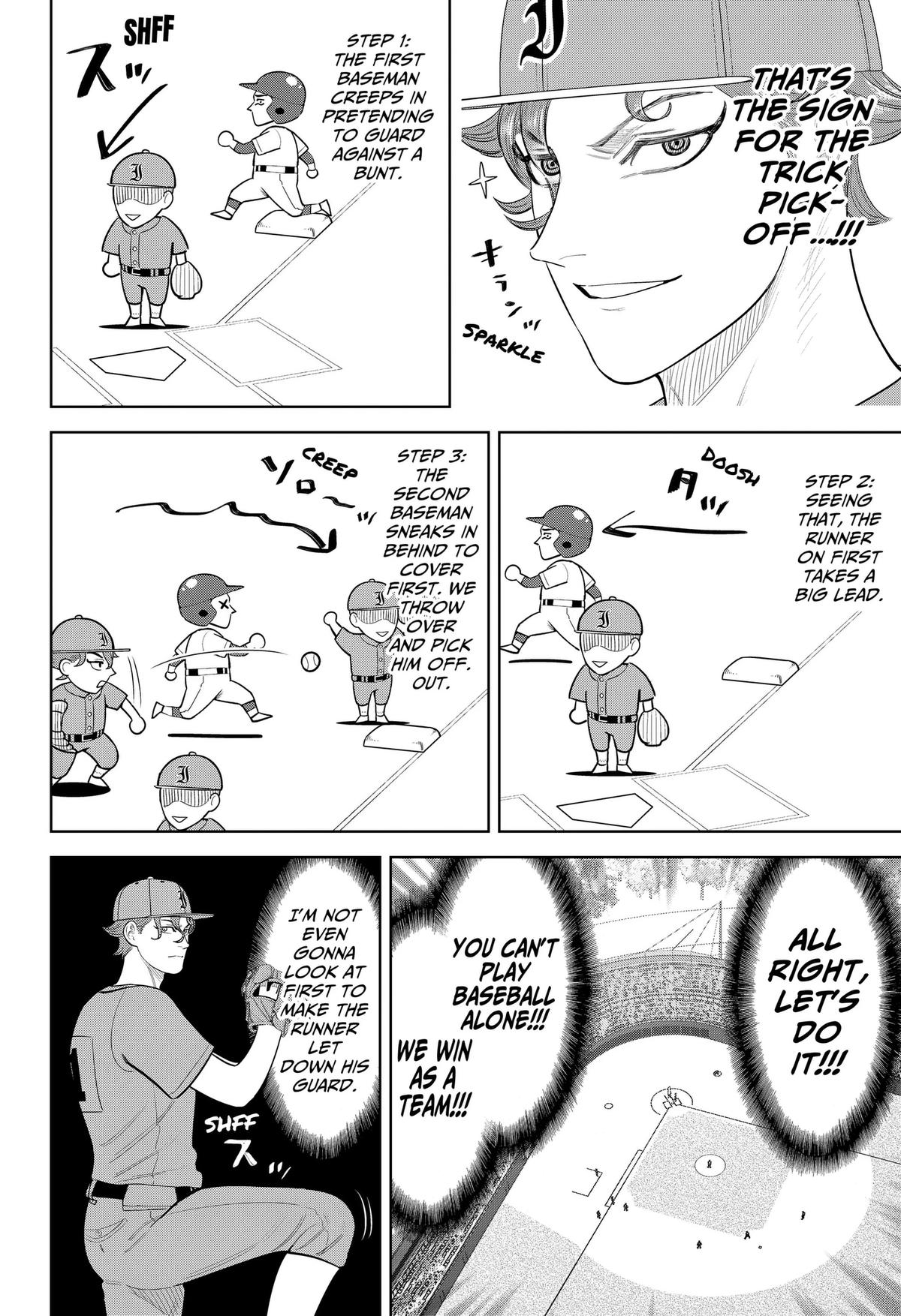 San-kyuu Pitch Chap 48 - Next Chap 49