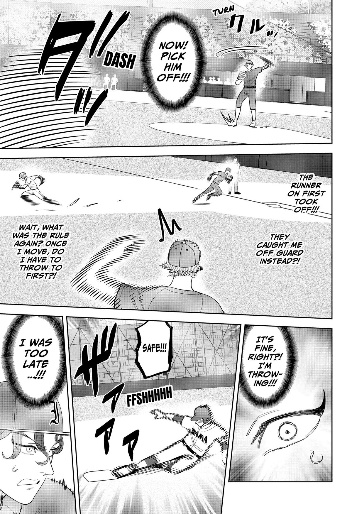 San-kyuu Pitch Chap 48 - Next Chap 49