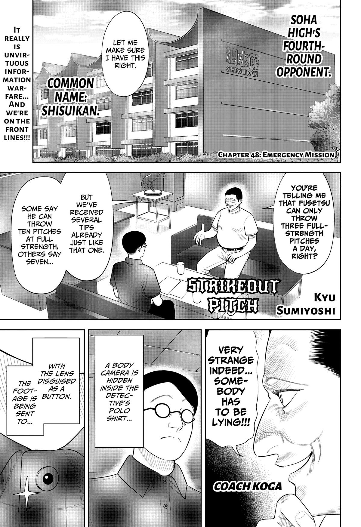San-kyuu Pitch Chap 48 - Next Chap 49