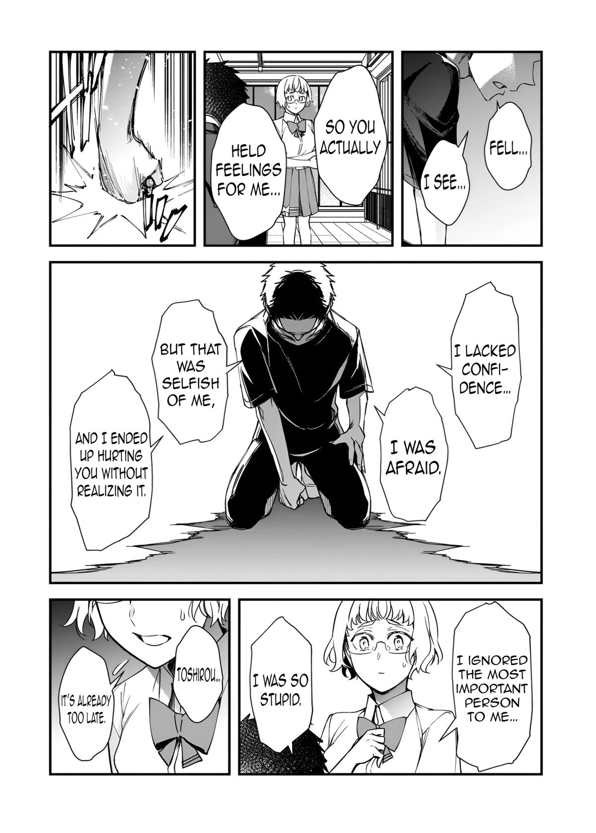 Ore ni Trauma wo Ataeta Joshi-tachi ga Chirachira Mitekuru kedo, Zannen desu ga Teokure desu Chap 33.2 - Next Chap 34.2