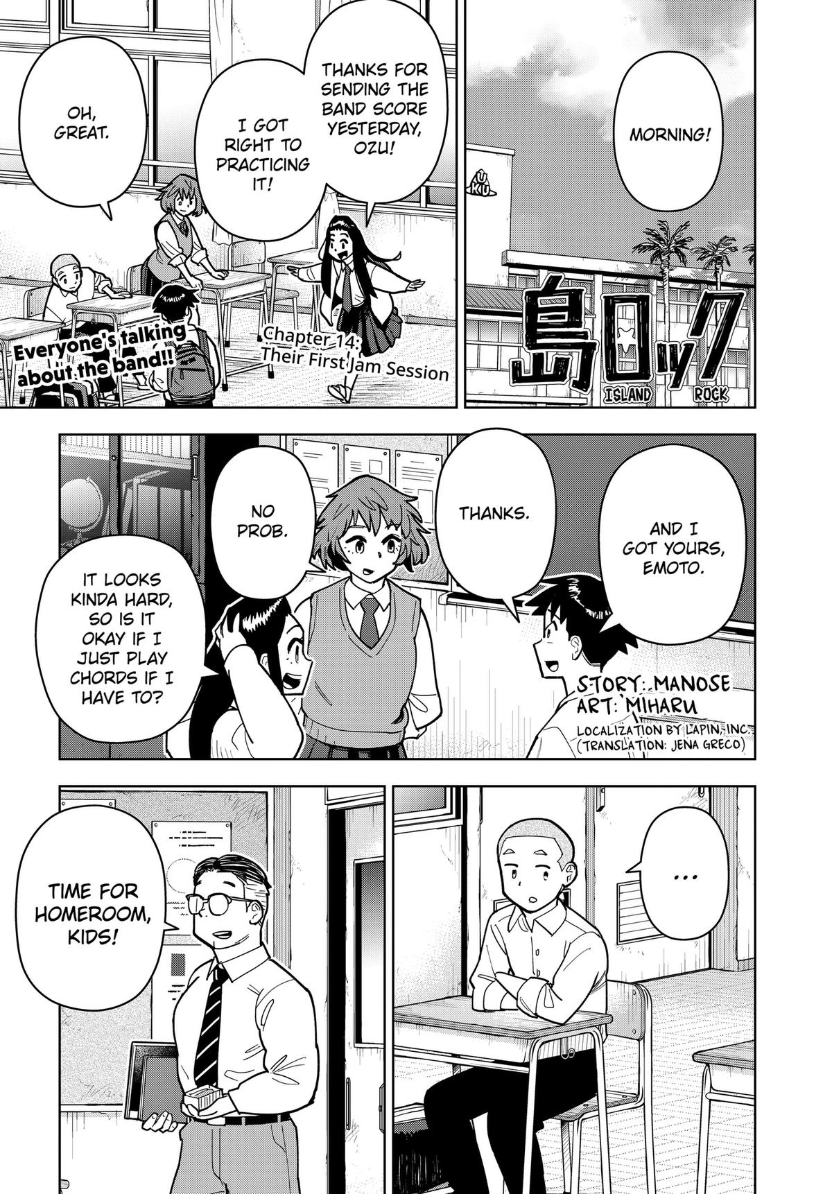 Shima Rock Chap 14 - Next Chap 15