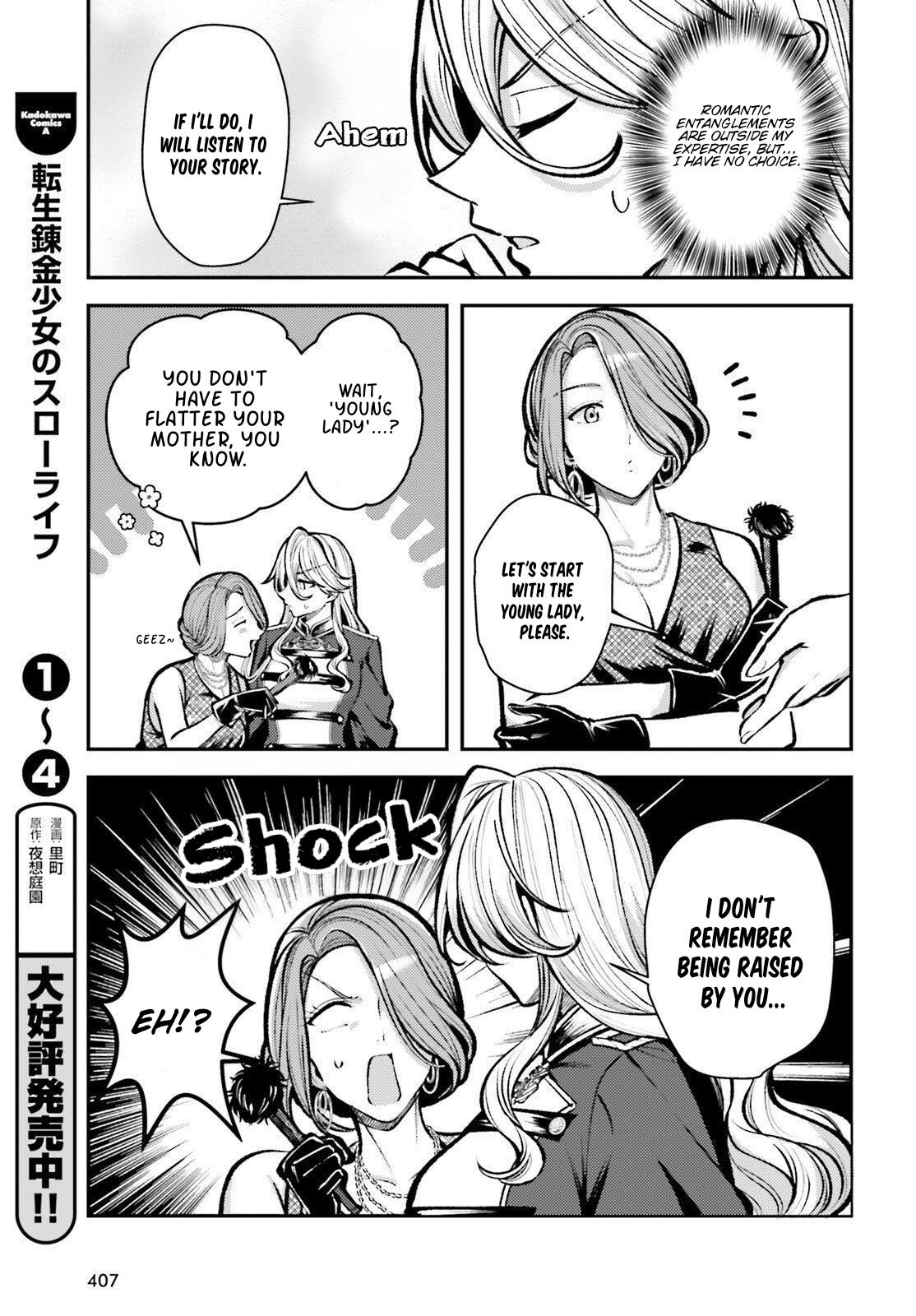 Tensei Renkin Shoujo no Slow Life Chap 28 - Next Chap 29
