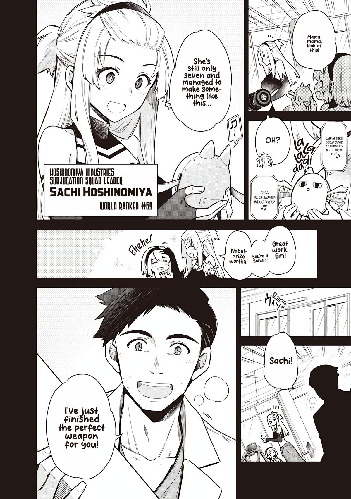 Toukyou KINOKO: Sekai Ranking 1-i no Komyu-ryoku Saijaku JK Chap 22 - Next Chap 23