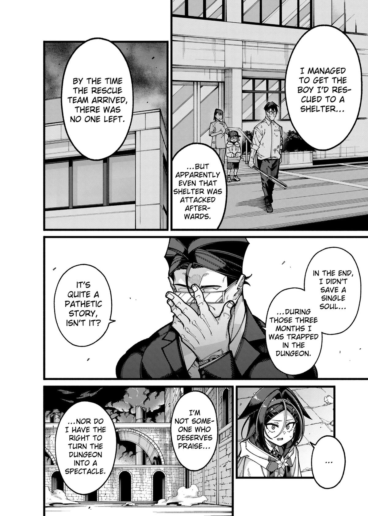 Jimi na Ojisan, Jitsu wa Eiyuu deshita. Jikaku ga Nai Mama Musou shitetara, Mei no Dungeon Haishin de Sarasareteta you desu Chap 31 - Next Chap 32