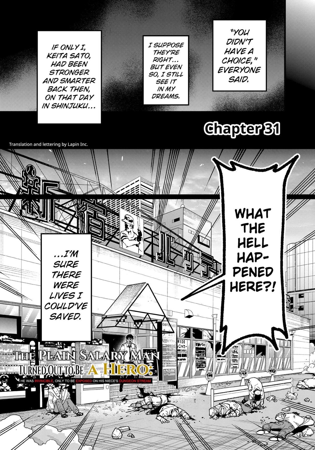 Jimi na Ojisan, Jitsu wa Eiyuu deshita. Jikaku ga Nai Mama Musou shitetara, Mei no Dungeon Haishin de Sarasareteta you desu Chap 31 - Next Chap 32