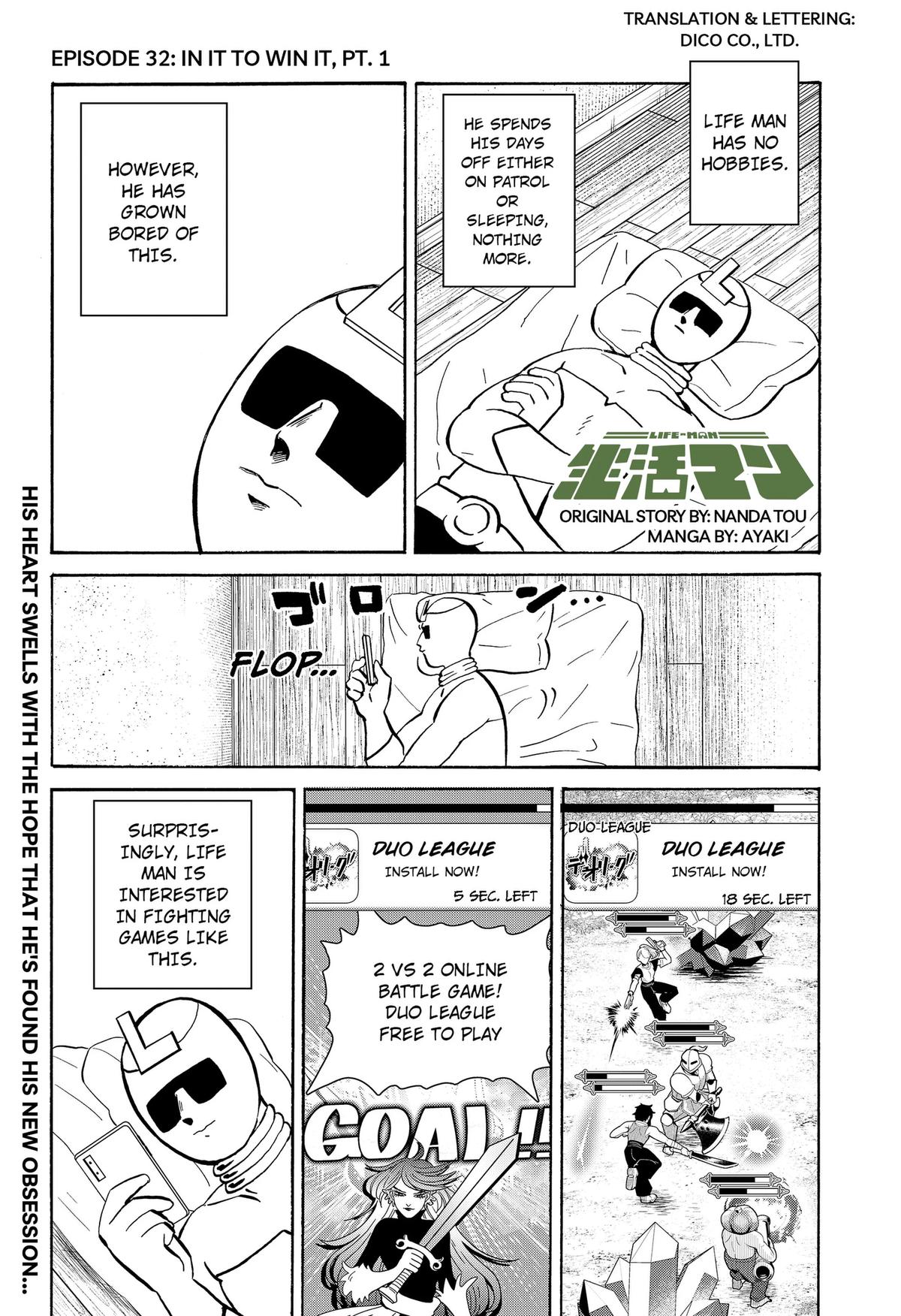 Seikatsu Man Chap 32 - Next Chap 33