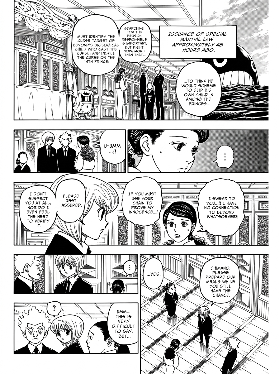 Hunter x Hunter Chap 412 - Next Chap 413
