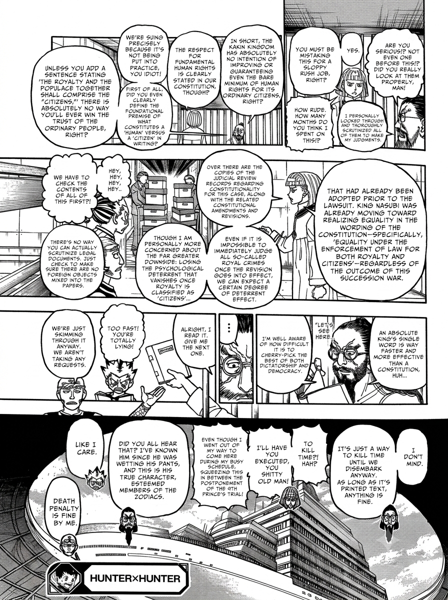 Hunter x Hunter Chap 412 - Next Chap 413
