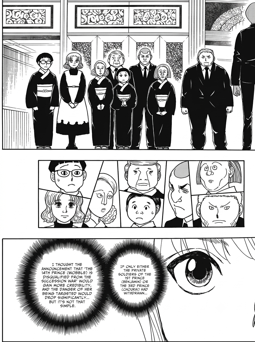 Hunter x Hunter Chap 412 - Next Chap 413