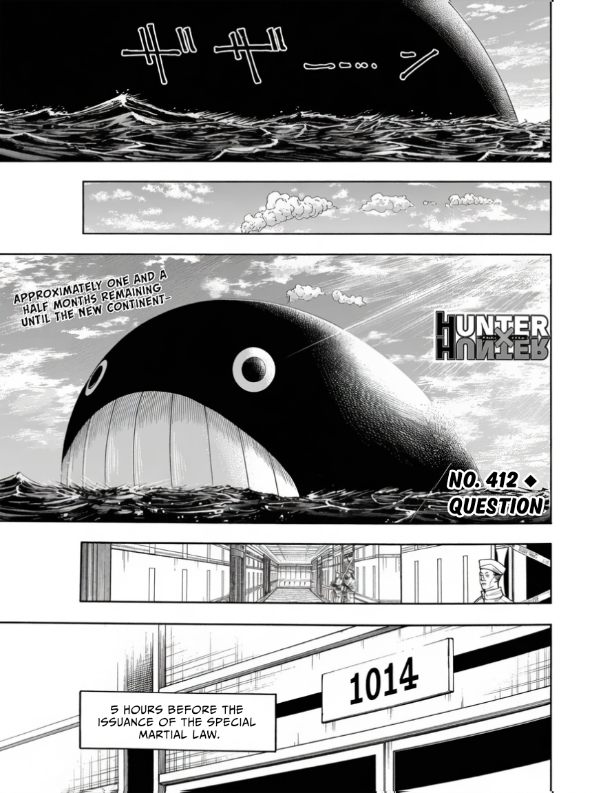 Hunter x Hunter Chap 412 - Next Chap 413
