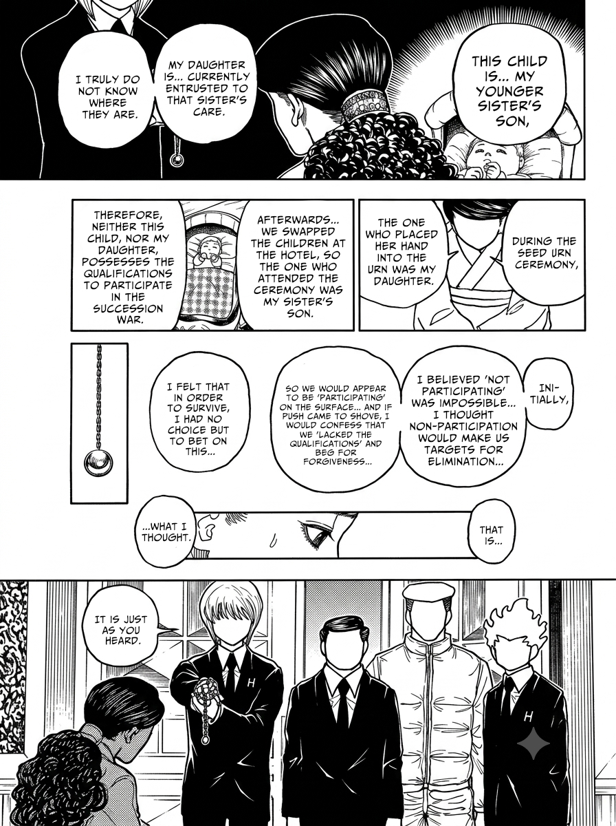Hunter x Hunter Chap 412 - Next Chap 413