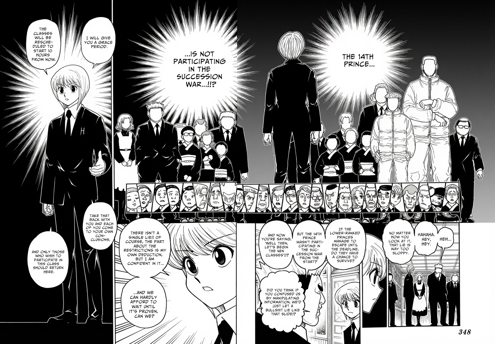 Hunter x Hunter Chap 412 - Next Chap 413