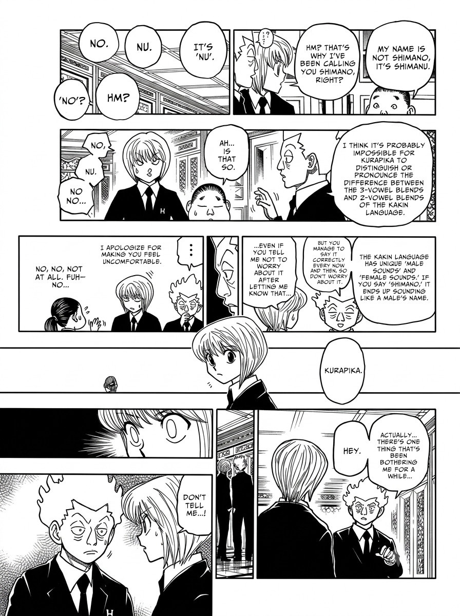 Hunter x Hunter Chap 412 - Next Chap 413