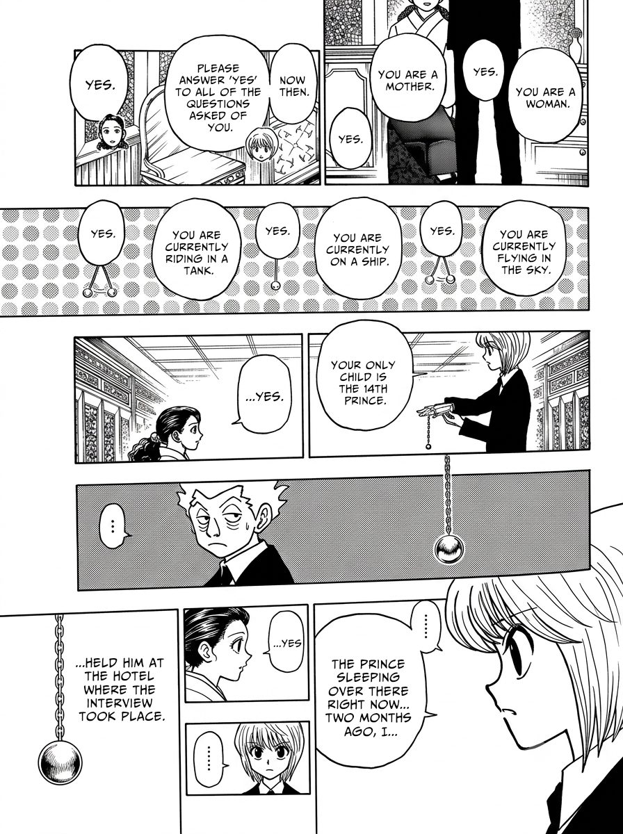 Hunter x Hunter Chap 412 - Next Chap 413