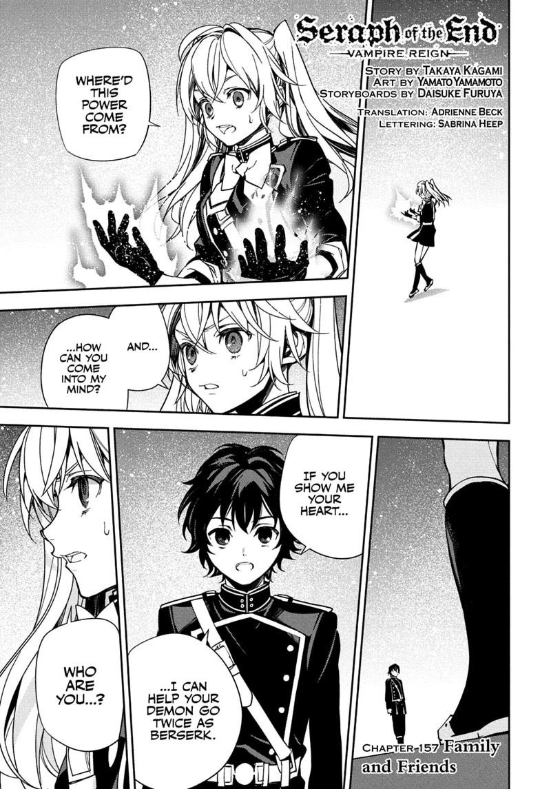 Seraph of the End: Vampire Reign Chap 157 - Next Chap 158