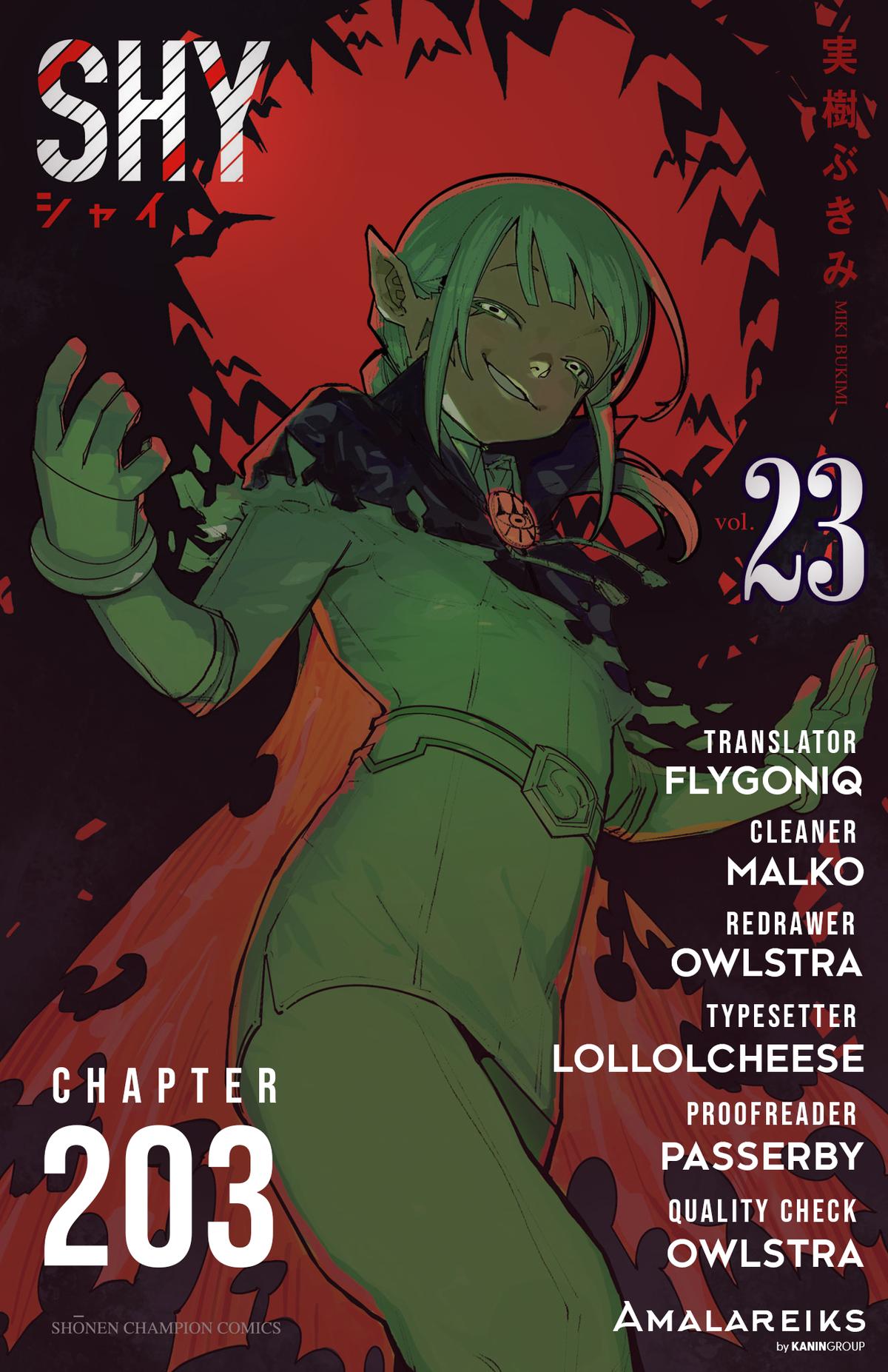 Shy Chap 203 - Next Chap 204