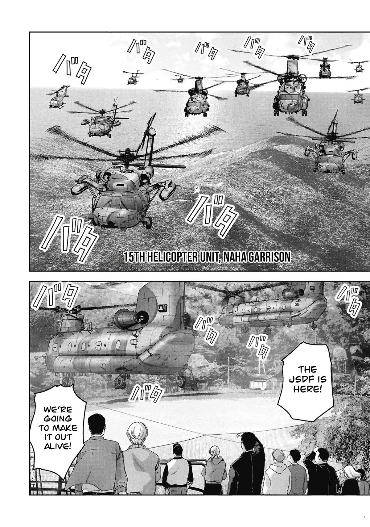 Kaijuu Jieitai Chap 74 - Next Chap 75