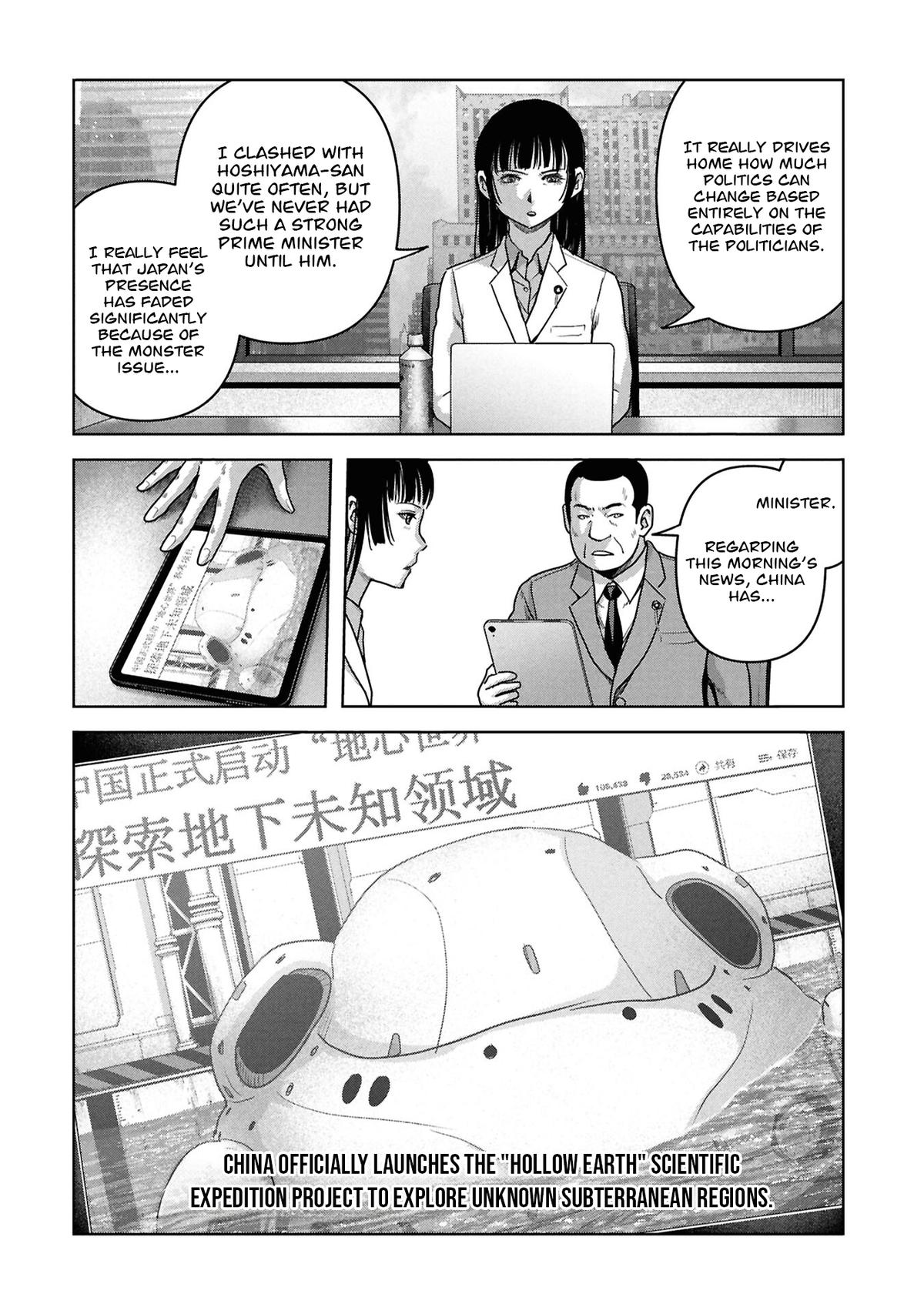 Kaijuu Jieitai Chap 74 - Next Chap 75