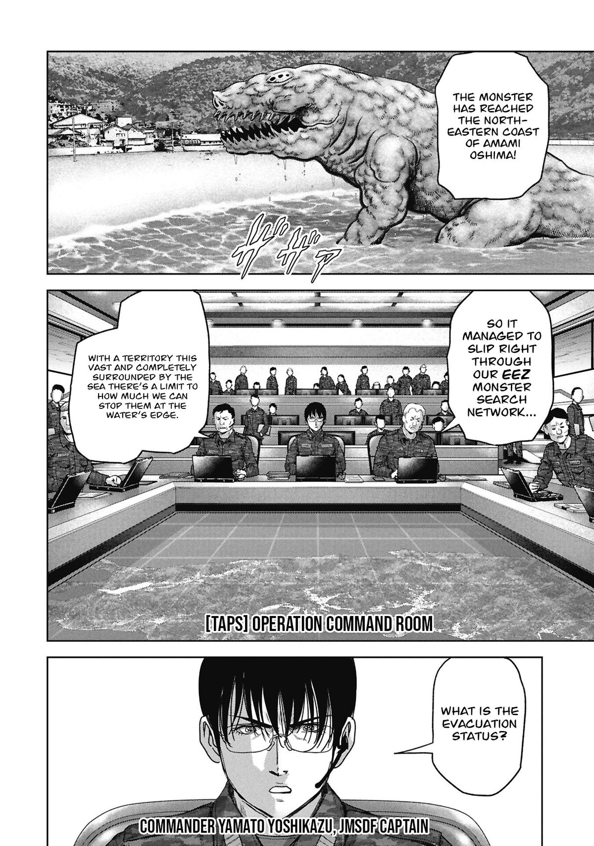 Kaijuu Jieitai Chap 74 - Next Chap 75